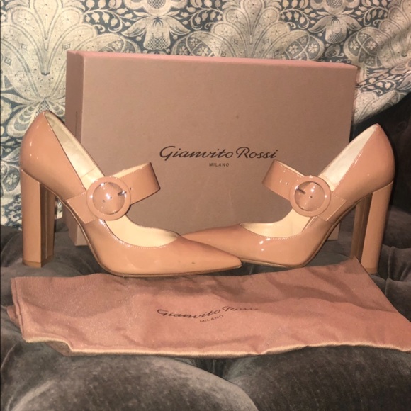 Gianvito Rossi Shoes - Gianvito Rossi Patent  leather Mary Janes